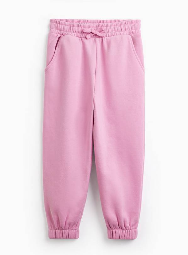 Bright Pink Core Joggers 11 years